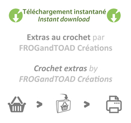 Amigurumi Crochet Extras LINK - FROGandTOAD Créations